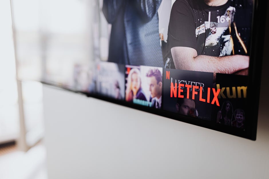 Comparison chart showing different live TV streaming service features and pricing options