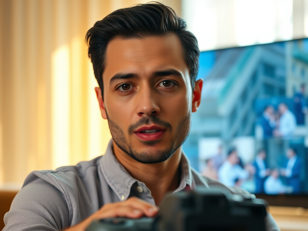 IPTV streams on a TV