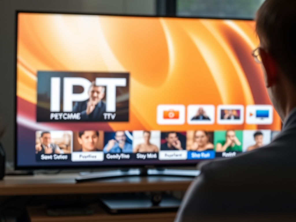 IPTV service interface